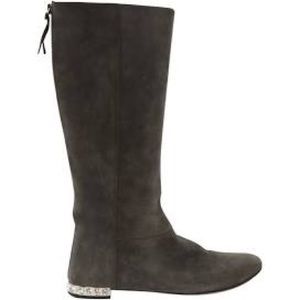 Miu Miu suede boots
